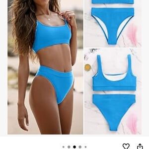 Teal Bikini Set